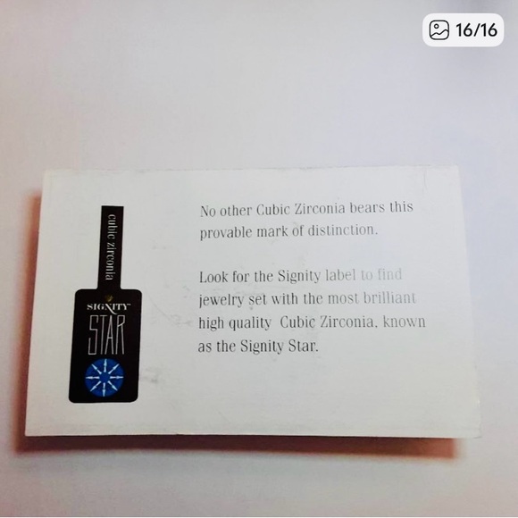 Signity Star Diamond and Baguette Sterling Ring By Michael Valitutti - Picture 14 of 14